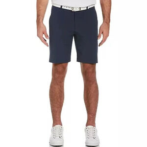 Grand Slam Regular-Fit Performance Stretch Flat-Front Golf Shorts Mens
